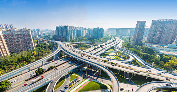 成都三环路扩能提升工程六标羊犀立交的全互通改造项目